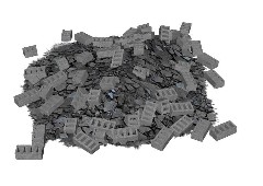 broken bricks