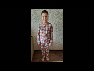 Детская пижама часть 2. Построение выкройки и пошив пижамной кофточки.