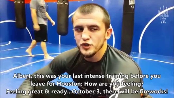 UFC 192 Behind The Scenes Albert Einstein Tumenov VS Alan
