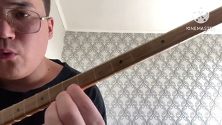 Асан Пердешов - Қара қызым домбырада (Видеоурок) Сандық нотада үйрену (Видеосабақ)