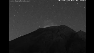 TRES OBJETOS PARECEN SALIR DEL VOLCÁN POPOCATEPETL! 23 DE DICIEMBRE DEL 2021