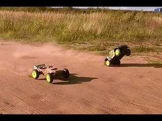 6S Lipo  на Team Associated , максималка, драг и много пыли..