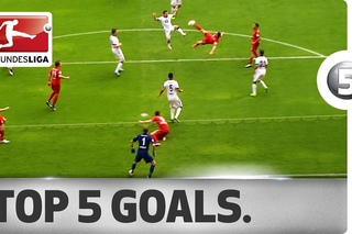 Top 5 Goals - Ribery, Aubameyang, Chicharito and More!
