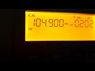Казак FM Ейск 104.9 МГц () (тропосферное прохождение)