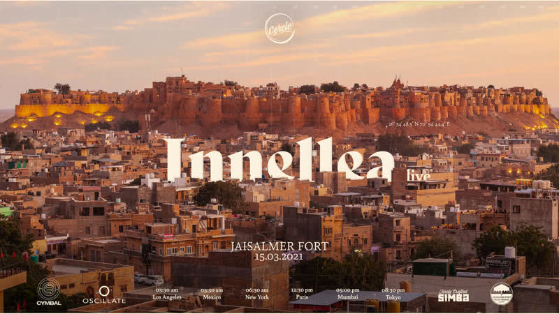 Innellea live at Jaisalmer Fort for