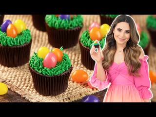 How To Make VEGAN Easter Egg Cupcakes!