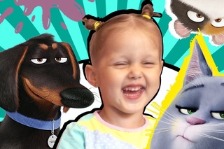 Тайная жизнь домашних животных Распаковка пакетиков Pets  Крок Хлоя Снежок Дюк