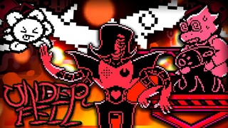 UNDERFELL: One Hell of a Show (Mettaton & Alphys Battle) All Endings