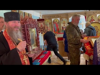 Небесный Крестный ход в храме. Анадырь.