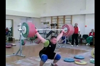 Андрей Арямнов 200кг рывок