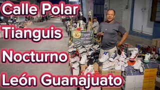 Tianguis nocturno en León Guanajuato