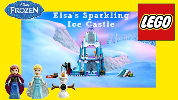 LEGO Disney Princess Elsas Sparkling Ice Castle 41062 Help Elsa Build a Lego Frozen Doll