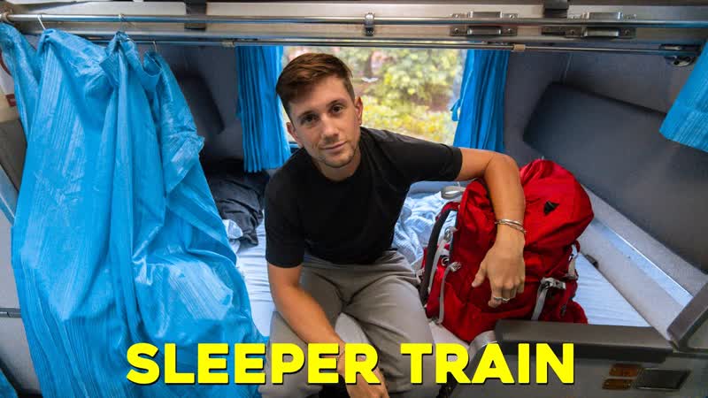 Taking Thailands SLEEPER TRAIN to the Islands ( Vlog,