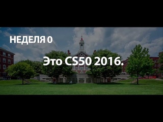 #0 CS50 на русском 2016 Основы программирования Неделя 0 - Scratch