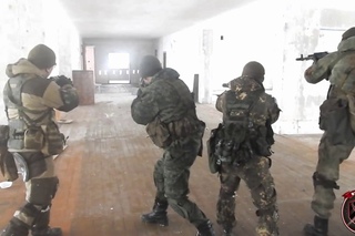 Тренировка .  Атака на второе здание
