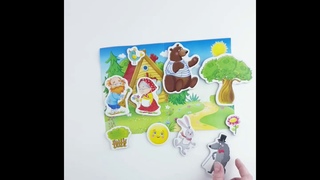 Vladi Toys VT3206-09 Магнитный театр Колобок