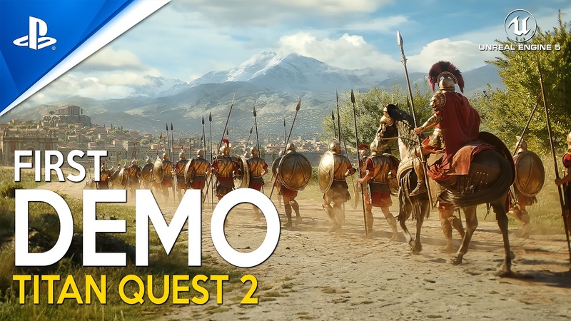 TITAN QUEST 2 New 30 Minutes Exclusive Gameplay Demo, ACTION RPG like Diablo in Unreal Engine