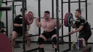 PR Squat Session | 595lbs AMRAP for 6 reps
