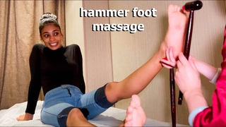 ASMR: Relaxing CHINESE FOOT HAMMER MASSAGE for BETTER SLEEP!