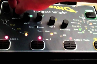 Boomerang III Looper in Free Play mode