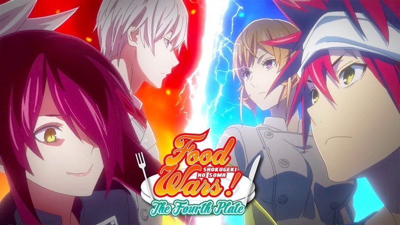 Food Wars The Fourth Plate Opening (