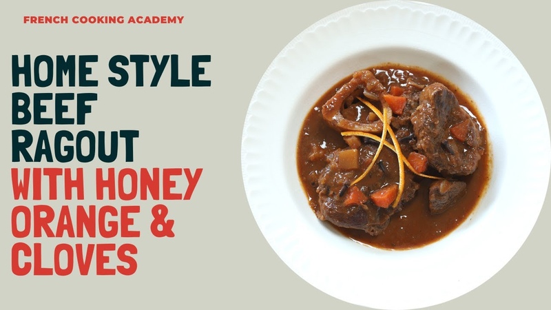 Zest up your table with this tasty beef ragout infused with honey orange and