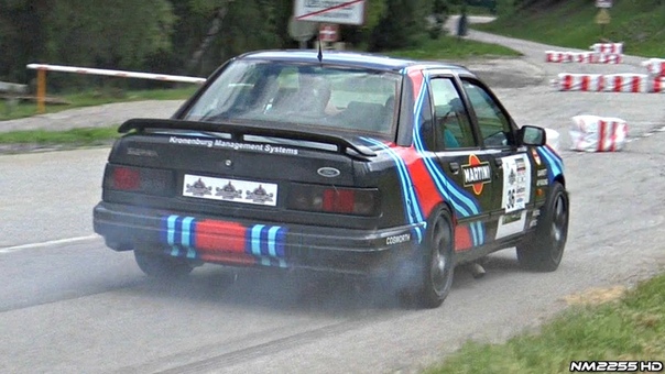560 HP Turbo Ford Sierra Cosworth INSANE Anti Lag, Bangs