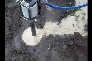 Гидробурение.Бурение скважин с насосом Водолей.Бурение скважин на воду