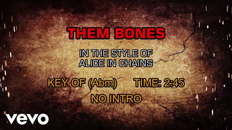 Alice In Chains Them Bones (