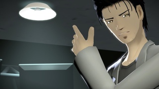 Hououin Kyouma Demonstrates his latest Future Gadget