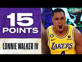Lonnie Walker IV Drops 15 PTS In The 4TH QTR Of Lakers Game 4 W! | May 8, 2023