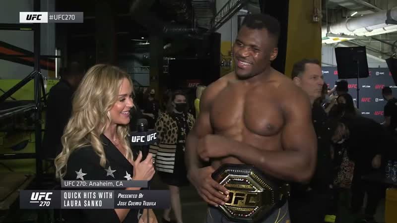 UFC 270 Quick Hits: Backstage With Francis