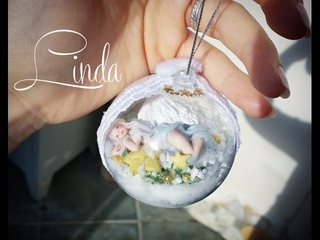 Speciale Natale!!!!!!!  Creiamo una pallina di Natale...