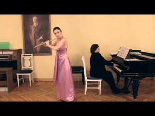 Francis Poulenc. Sonata for Flute & Piano HD