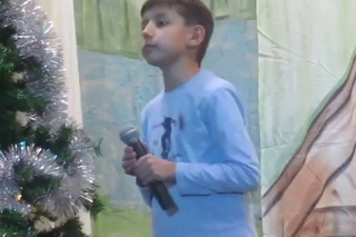 Ильясов Тимур с.Пановка , Новогодний концерт