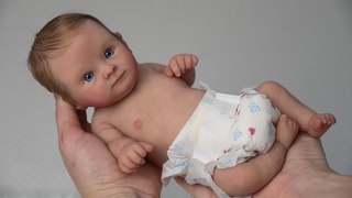 Chubby Miniature Silicone Reborn Baby Girl Matilda