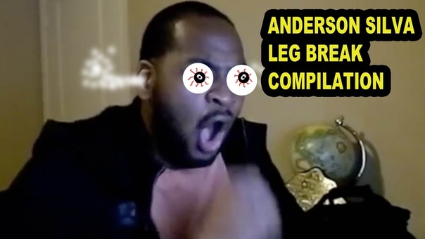 Anderson Silva Breaks Leg Reaction