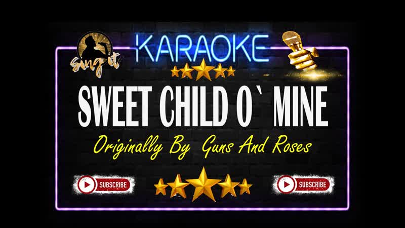 Sweet Child O Mine Guns And Roses Sing It