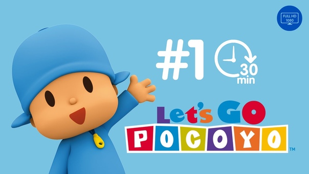 Lets Go Pocoyo 30 MINUTOS Episodio 1 en
