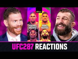 UFC 287 REACTIONS!!! | Round-Up w/ Paul Felder & Michael Chiesa