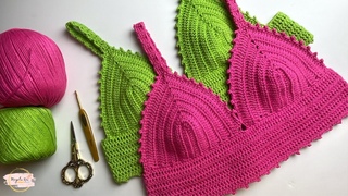 Tutorial Crop Top a Crochet -  Todas las tallasMayelin Ros