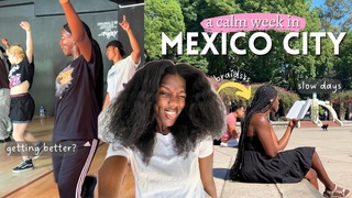 Life in Mexico City ( let's talk gentrification!! , braiding my hair , interviews) | weekly vlog