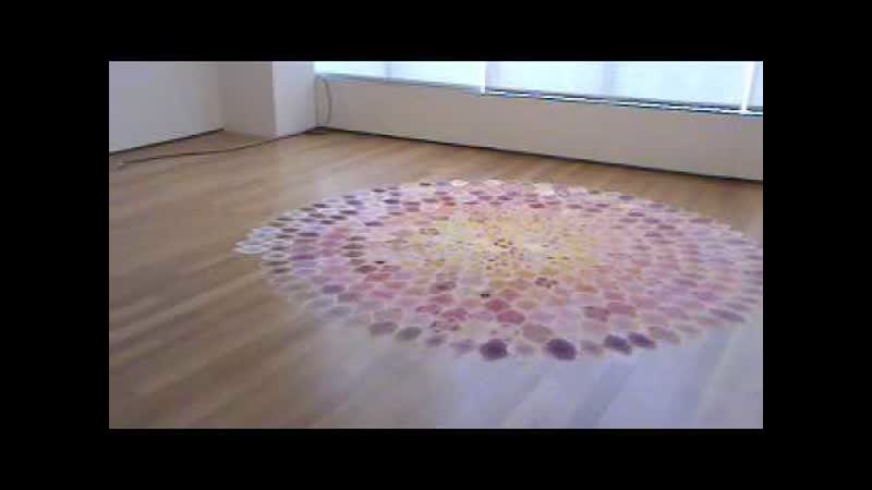 Comic Abstraction: Polly Apfelbaum installs