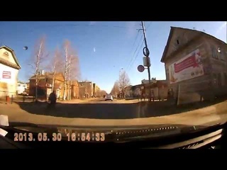 #Печора.  Чокнутый мотоциклист