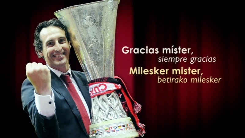 Unai Emery 3 años de exigencia