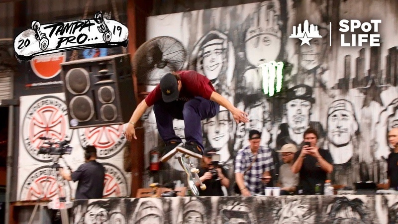 Tampa Pro 2019: Independent Best Trick Jamie Foy, Chris Joslin, Aurelien Giraud SPo T