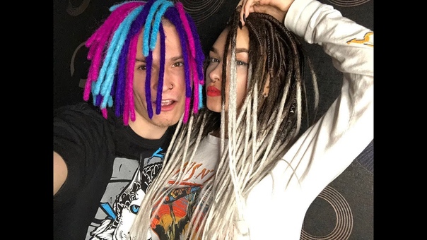 Девушка жеки. Шадоу персик дреды