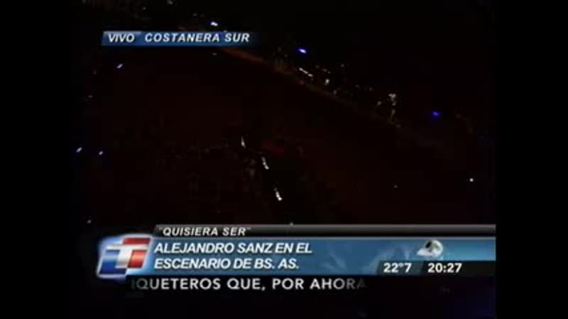 Alejandro Sanz con Shakira Te Lo Agradezco Pero No ( ALAS concert