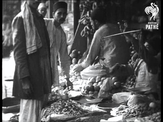 Indian Village And Market (1934)