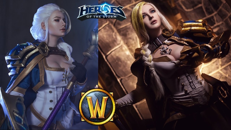 Wo W, Hot S Jaina Proudmoore Cosplay by Christina Volkova and Milena